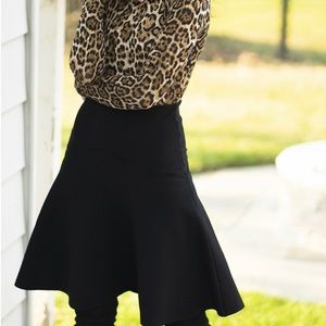 THE ALPHA SKIRT IN BLACK - Brand New With Tags, Size XS, Long 25”